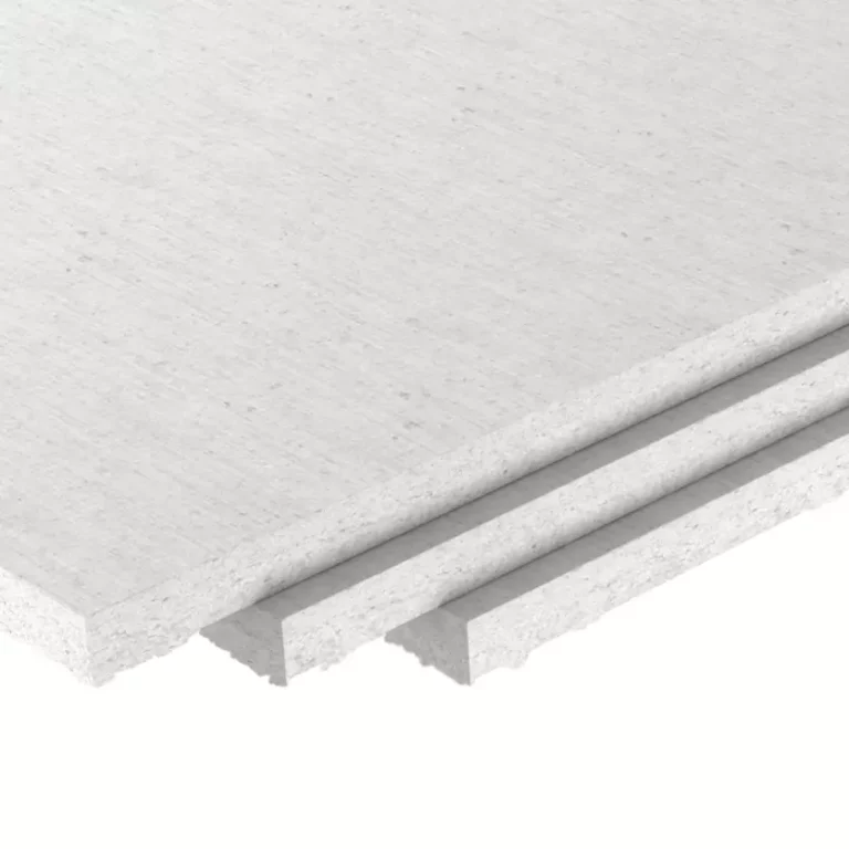 Stapel Fermacell-gipsvezelplaten van 30 mm dik